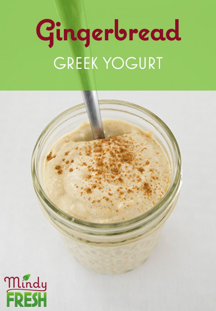 Gingerbread Greek Yogurt