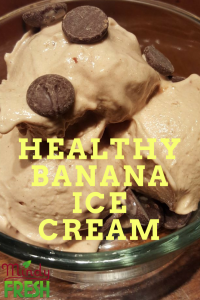 healthy banana ice cream