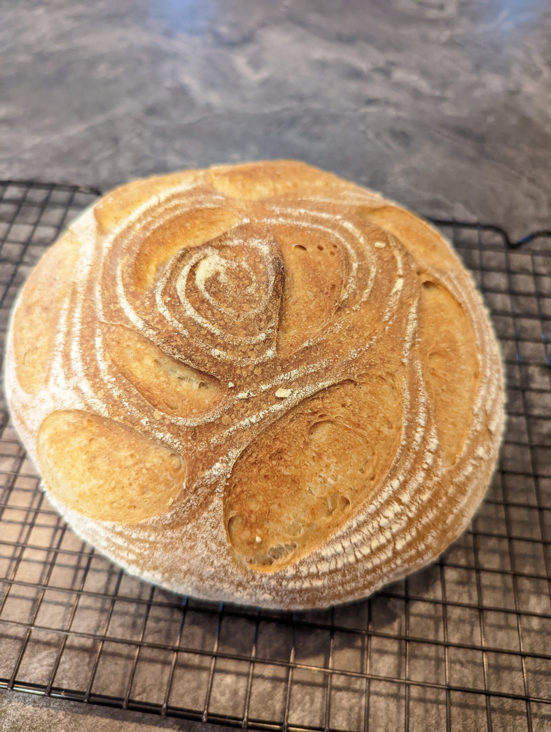 Winter sourdough. My first success, pretty stoked : r/Sourdough